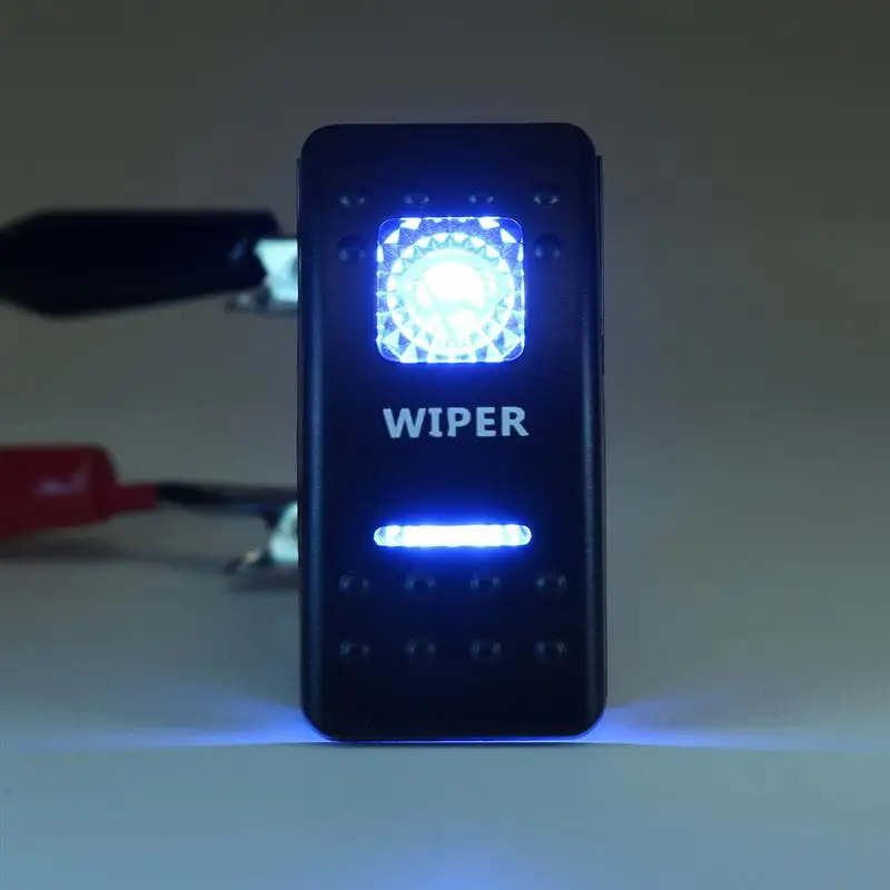 1 шт. 12 В 24 кулисный переключатель для автомобиля лодки фургона водонепроницаемый