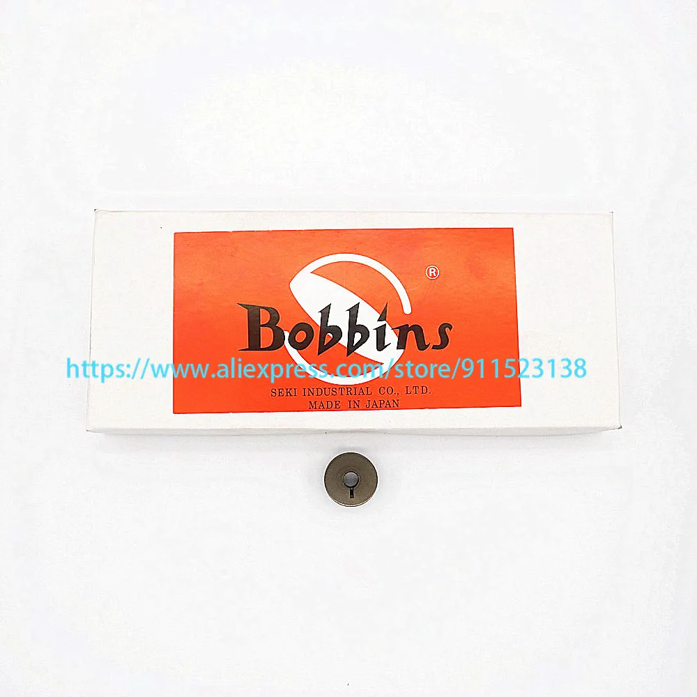 100 Pcs Genuine Japanese Seki Bobbins For Tajima Barudan SWF Toyota Happy Melco Feiya ZGM China embroidery machines