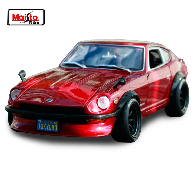Автомобильный литой диск Maisto 1:18 для Nissan ditsun 240z nissan red автомобиль ценный сбора