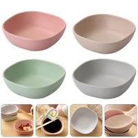 4pcs practical dressing dishes soy sauce dishes dipping bowls for restaurant
