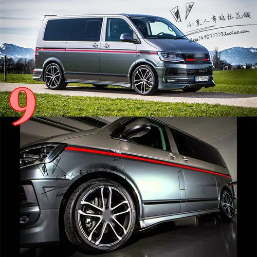 Автомобильные наклейки для Volkswagen Caravelle T5 T6 внешние декоративные MPV