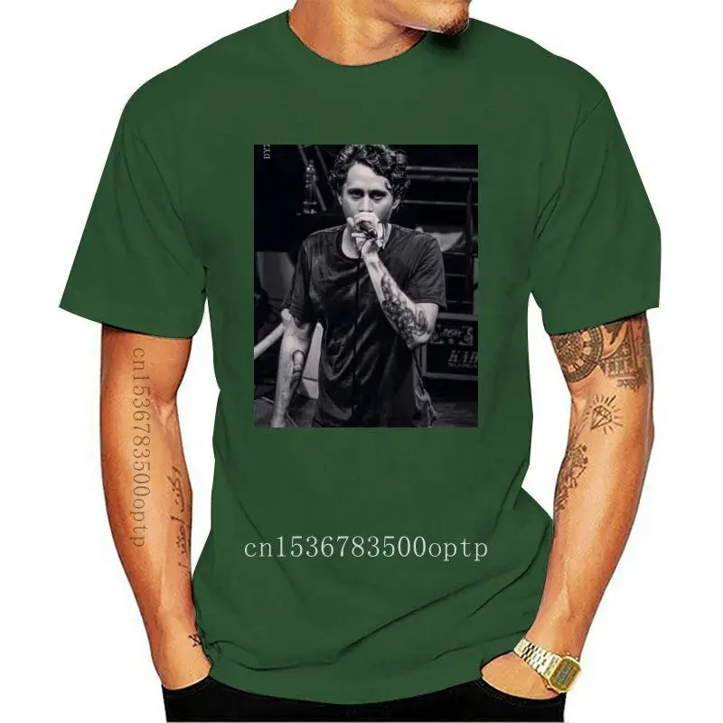 

Новая классическая черная футболка canserчрео (1)
