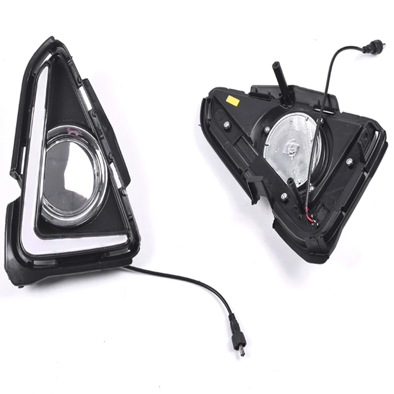 Светодиодный дневный ходовой светильник DRL противотуманная фара 12В