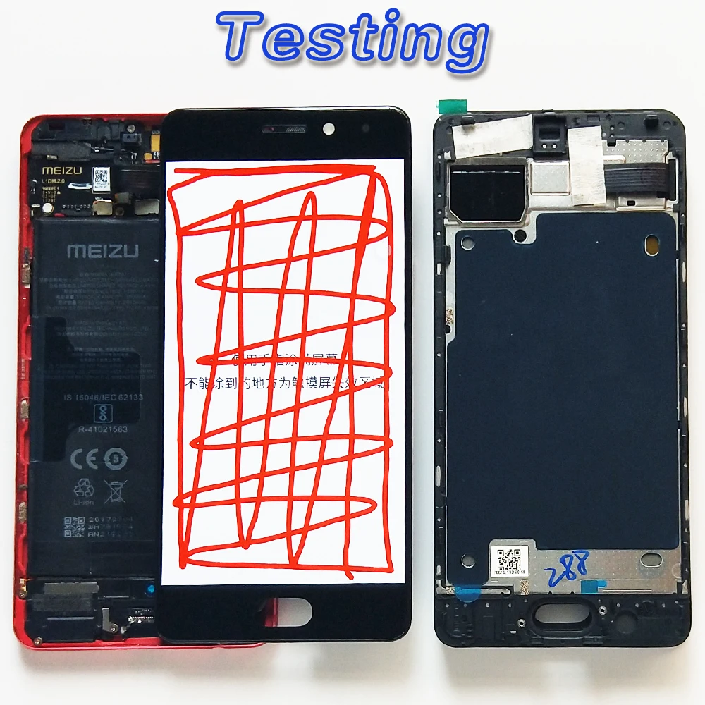 ЖК дисплей для Meizu Pro 7 5 2 дюйма с рамкой инструменты в подарок|touch screen lcd|screen lcdlcd display