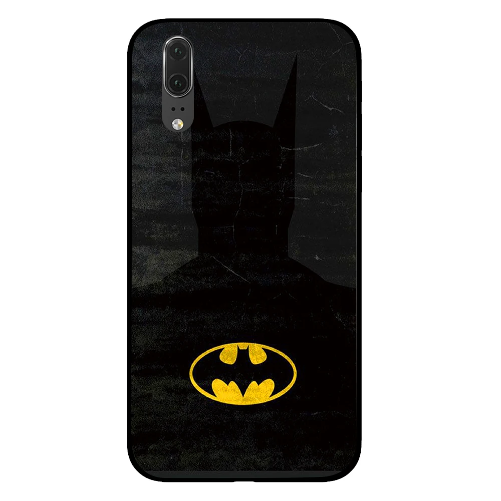 1 Бэтмен Супермен для Dc comic черный чехол для телефона huawei P30 P20 mate 10 20 Pro Lite Nova 3 4 3i чехол - Цвет: 1