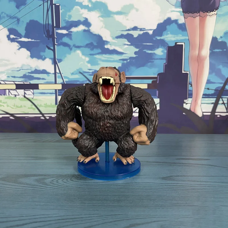 14cm Anime Dragon Ball Z DBZ GK Gorilla Orangutan Son Goku Great Ape Vegeta Statues PVC Action Figures Model Dolls Toys - купить по