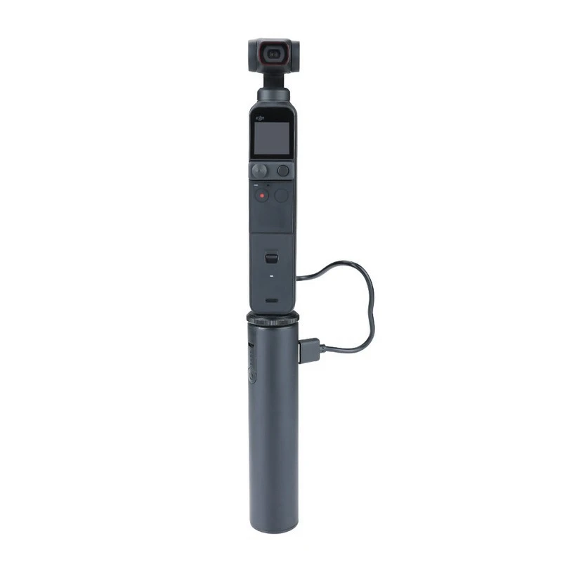 

6800MAh Battery Capacity Power Charger Hand Grip USB Type-C Charging for DJI OSMO Action Pocket 2 Accessories