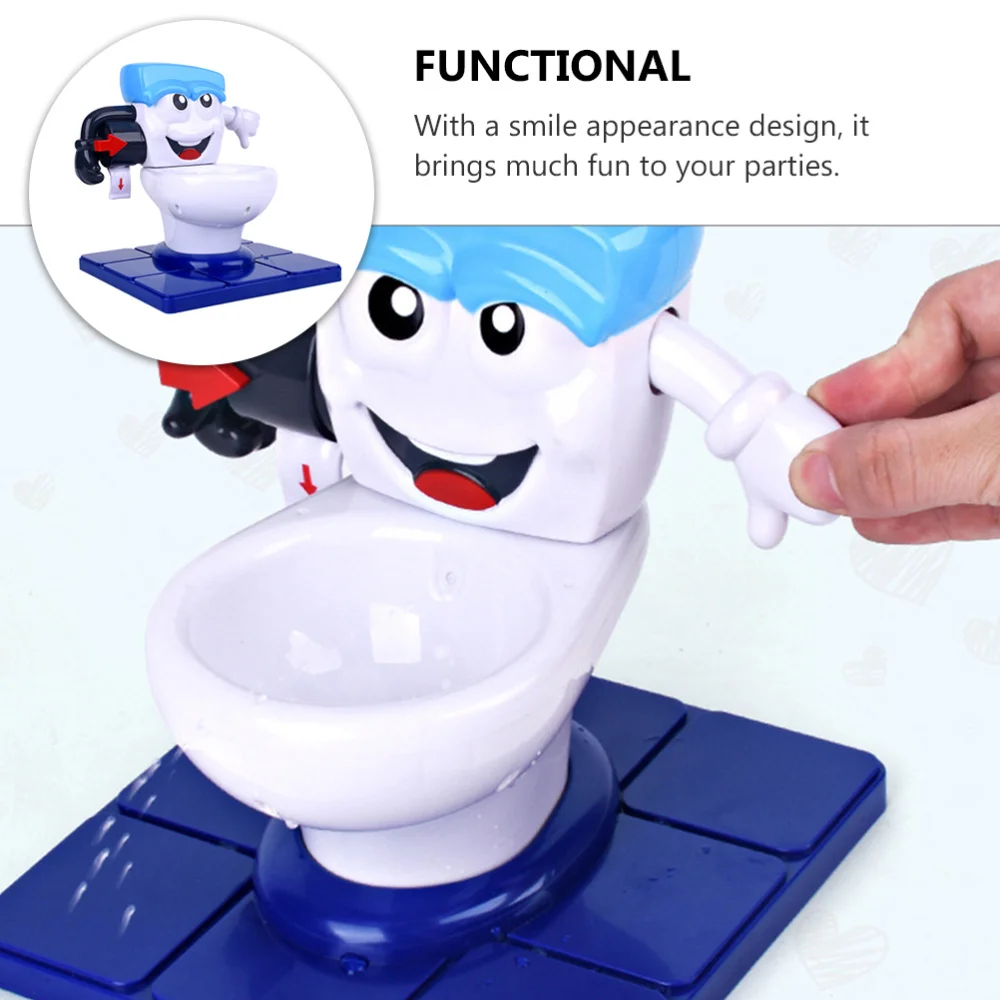 

1PC Prank Toilet Interesting Squirt Toilet for Kids and Adults Playing