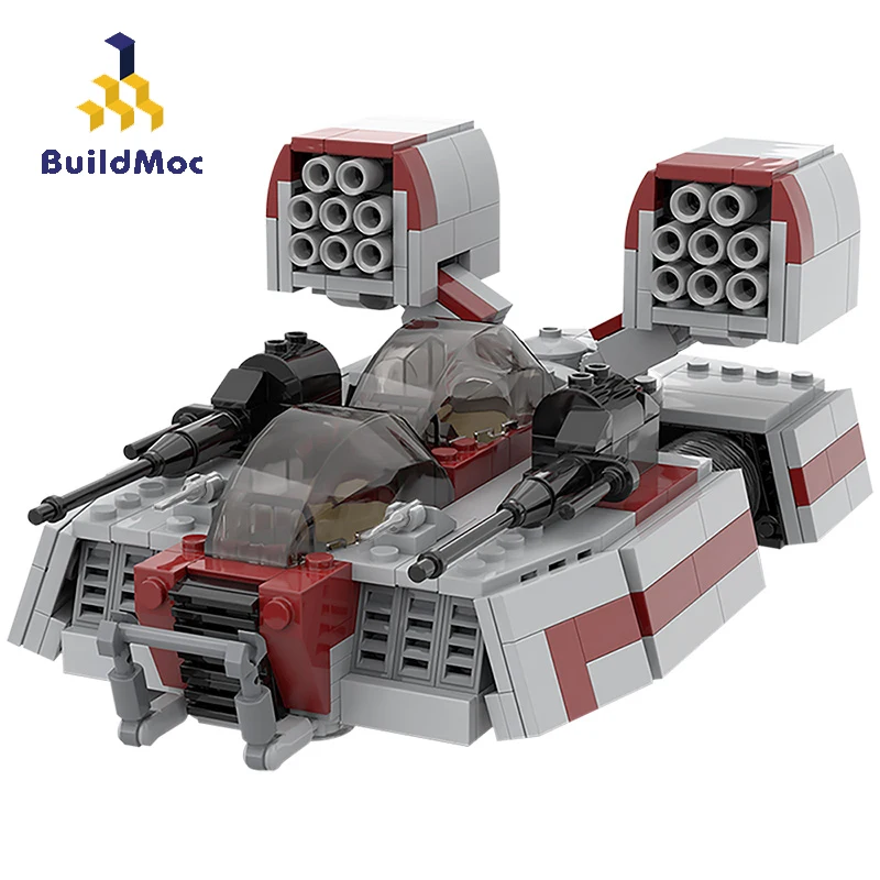 Buildmoc пространство войны фильм военные лендспидера AAC 1 регулятора скорости бак
