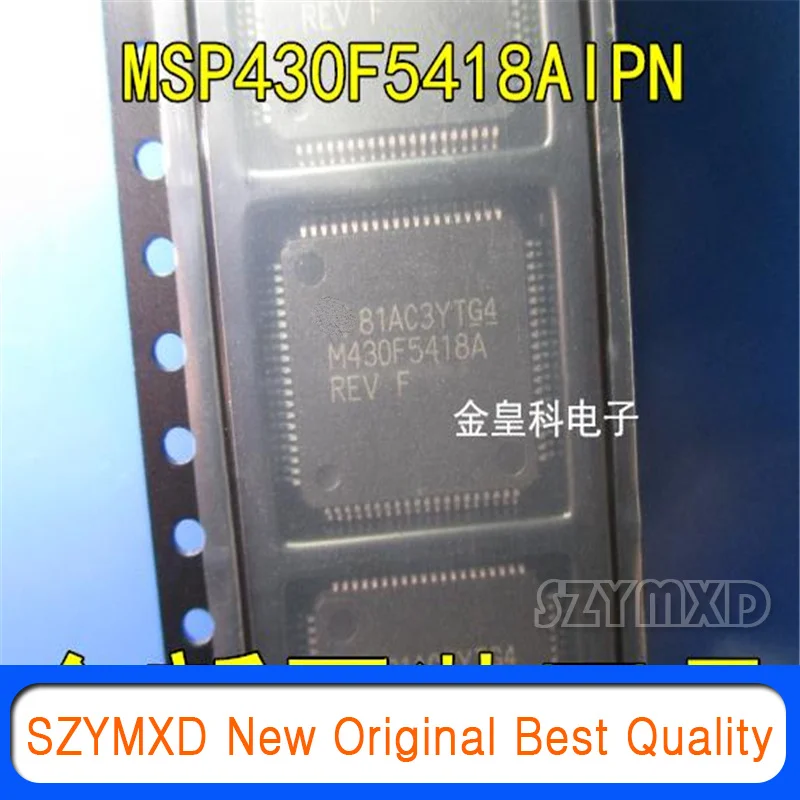 

5 шт./лот новый оригинальный MSP430F5418AIPNR M430F5418A LQFP80 16-бит 25 МГц
