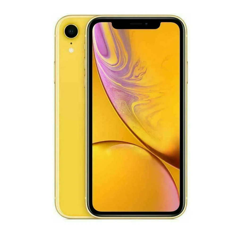 Оригинальный мобильный телефон Apple iPhone XR 2 Sim A2107 A2108 6 1 дюйма ОЗУ 3 ГБ ПЗУ 64/128/256 IOS A12