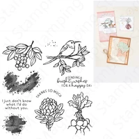 eclectic garden pattern metal cutting dies and stamps for decoration crafts making greeting card scrapbooking 2022 new arrival