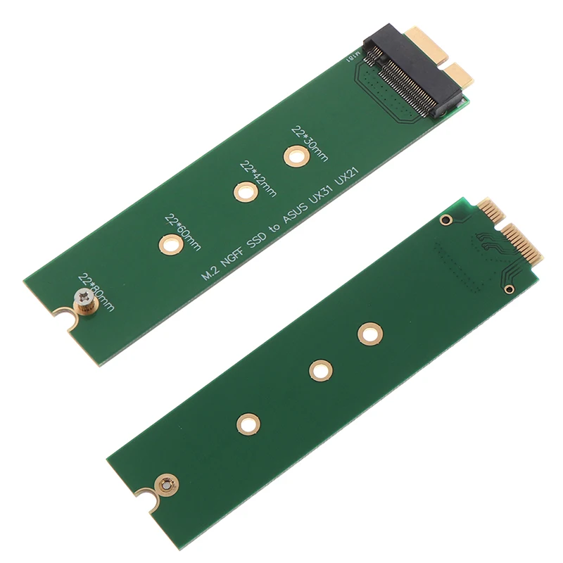 1 шт. M.2 NGFF SSD до 18 пин карта расширения карты для UX31 UX21 UX21E UX31A|Компьютерные кабели и