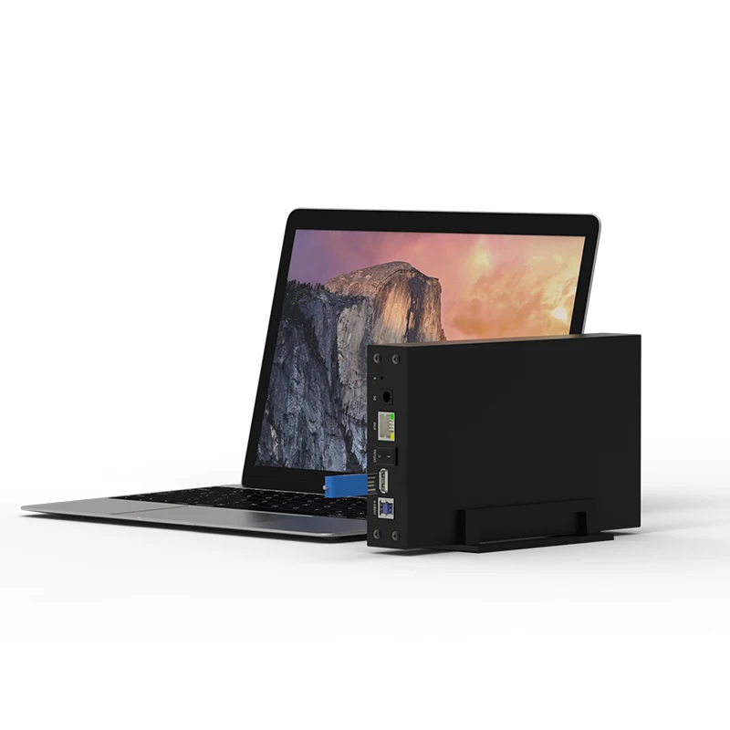 Blueendless беспроводной Nas жесткий диск Корпус 3 5 дюймов Sata Rj45 Usb 0 Pc чехол для Ios Android App