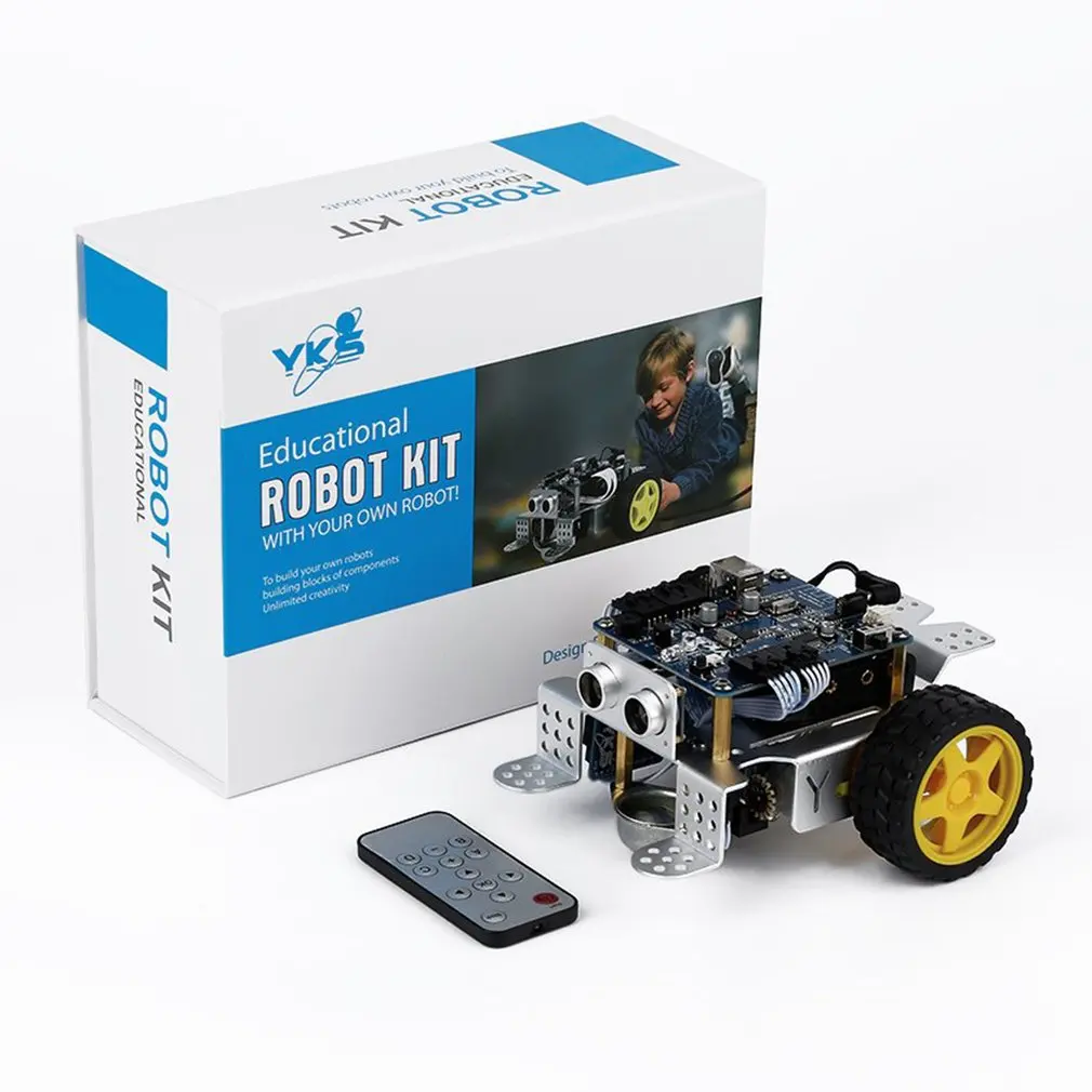 

Wireless Smart Car YKS Full Kit Starter Learning Programmable Robot Exquisite Practical Smart Small Car