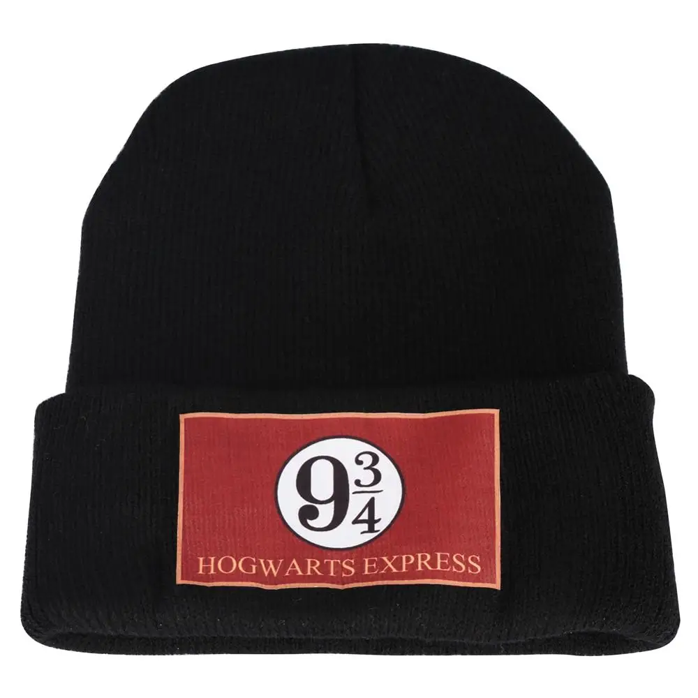 Черные шапки Фэнтези Магия Хогвартс Экспресс Платформа 9 шапочка Чепчик для
