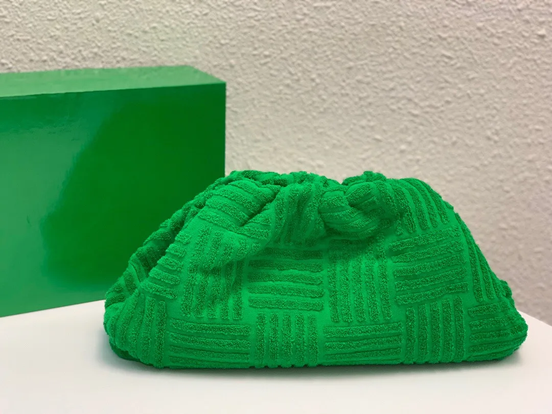 

Luxury Designer Handbag Cloud Wallet Fashion Rope mouth Smooth Leather Clutch women Purses Minaudiere Hobos Dinner Party Clutch