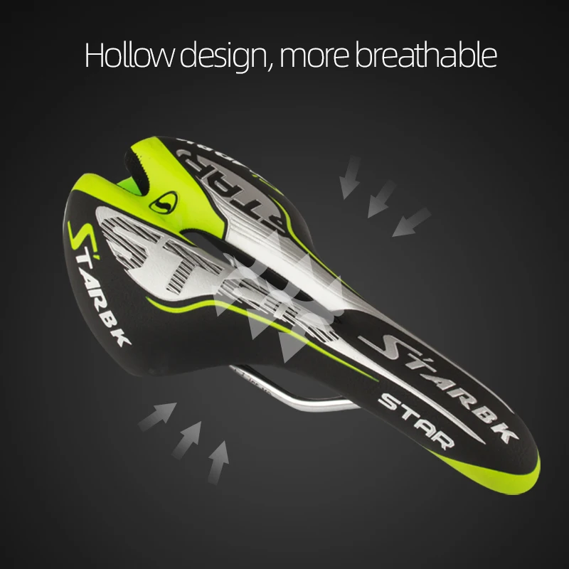 STARBK велосипедное седло противоскользящее сиденье для велосипеда подушка