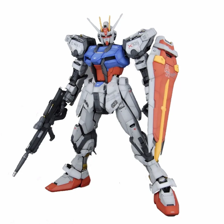 Фирменная модель Daban PG 1/60 GAT X105 Страйк GUNDAM с экраном Сборная робот для мальчиков