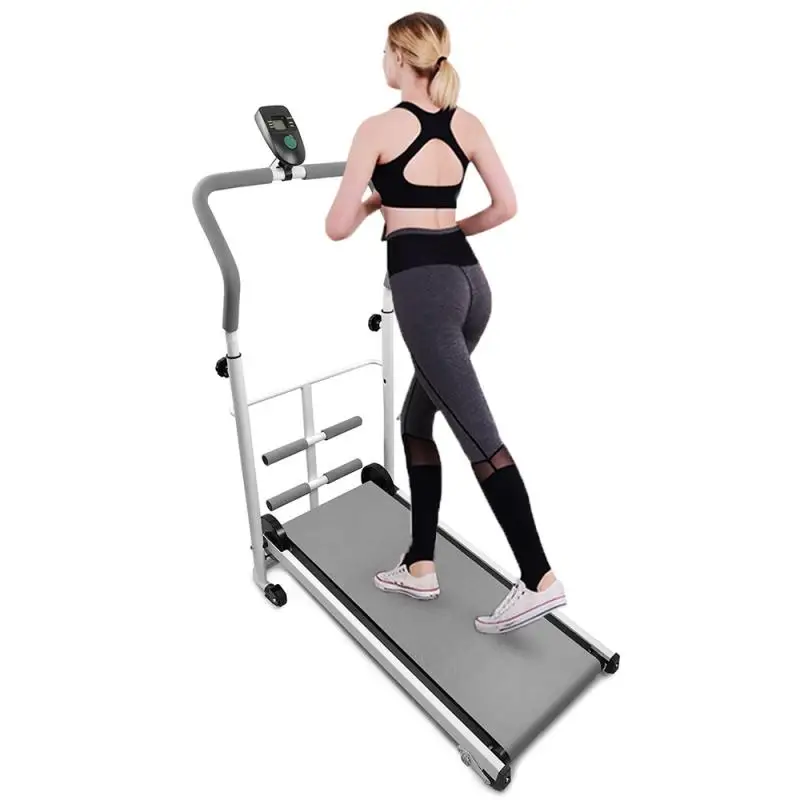 Fast Delivery Electric Folding Treadmill Mechanical RunningTreadmill Fitness Equipment for Home Sports Training Dropshipping HWC