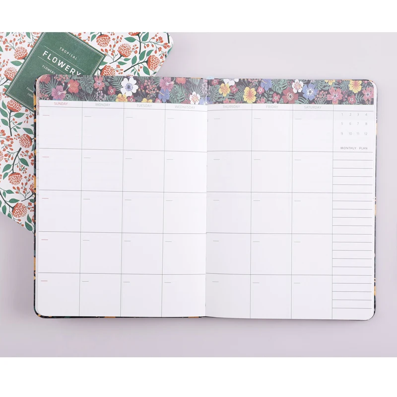 Japanese And Korean Notebook Small Fresh Broken Flower Notepad Hand Book Cute A5 Creative Retro Diary | Канцтовары для офиса и