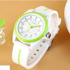 Часы мужские, спортивные, кварцевые, водонепроницаемые, с силикагелевым ремешком