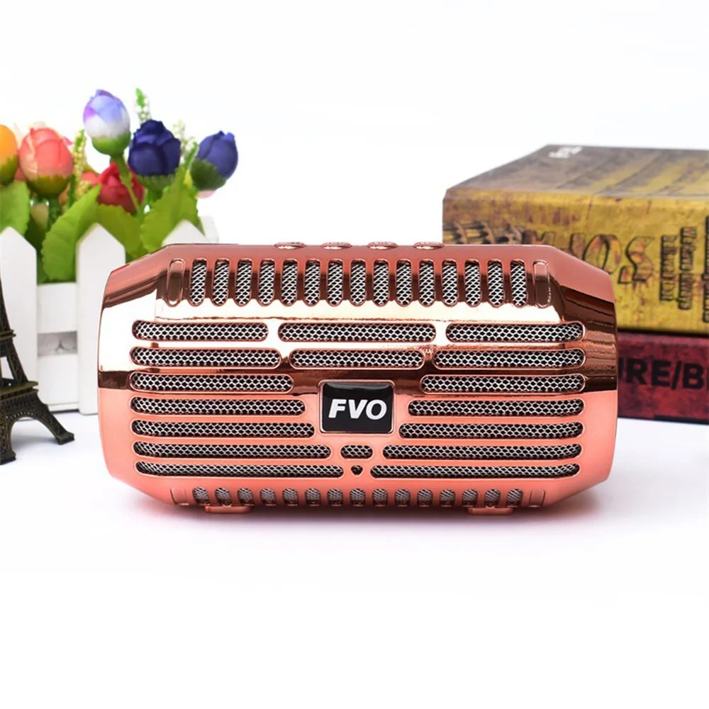 Портативный Bluetooth динамик s стерео мини беспроводной динамик с fm-радио USB SD карта AUX MP3 Воспроизведение музыки сабвуфер Колонка для телефона