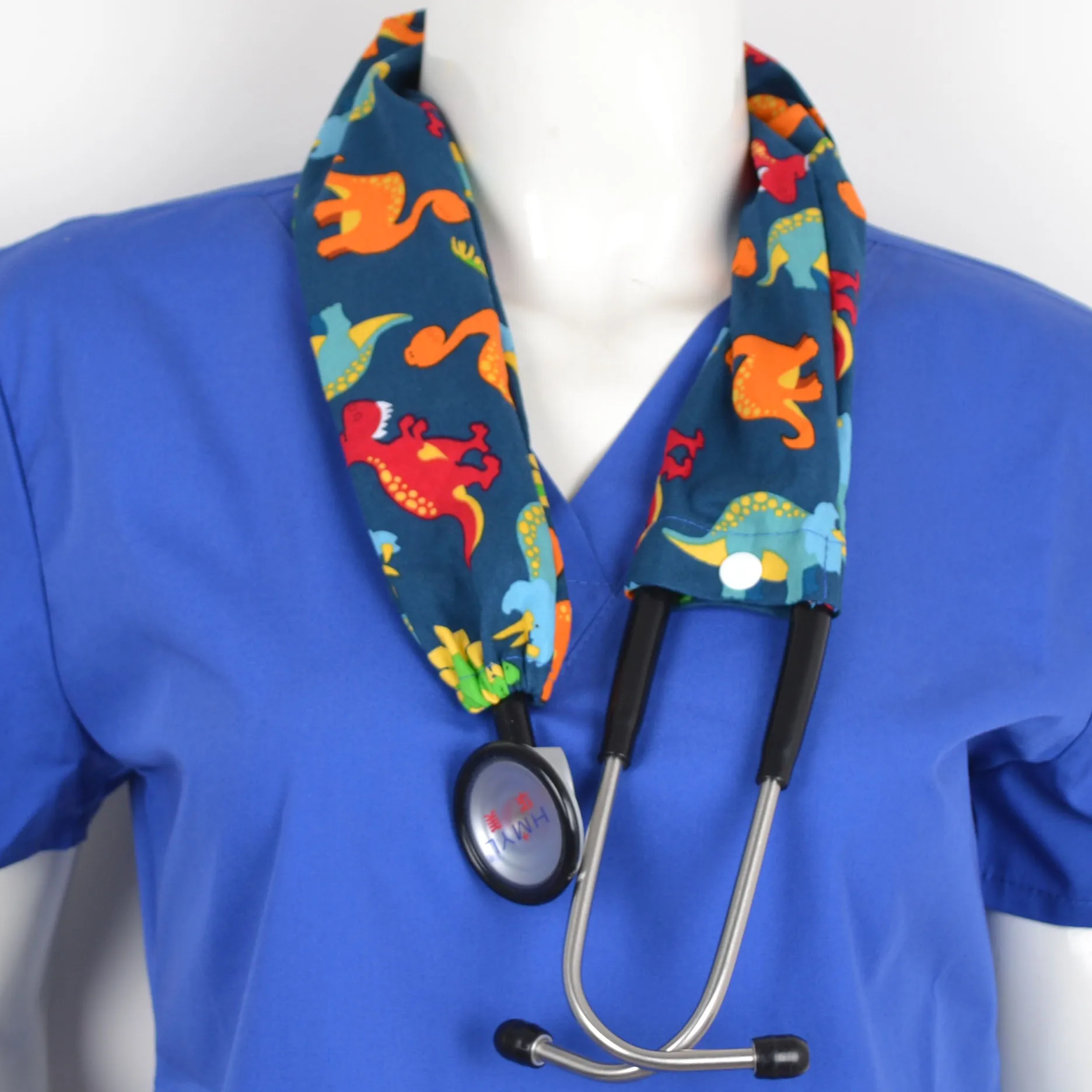 

Medical stethoscope cover cotton material in red