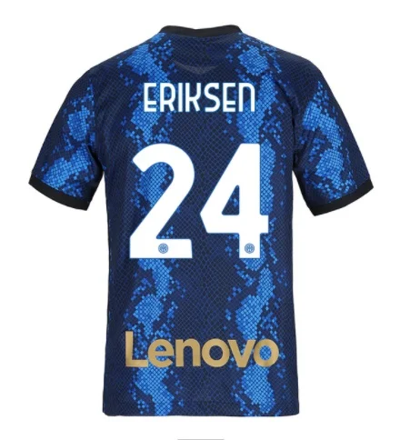 

21 22 INTER soccer jersey home shirt LUKAKU MILAN VIDAL BARELLA LAUTARO ERIKSEN ALEXIS football shirt size S~4XL men shirt kit