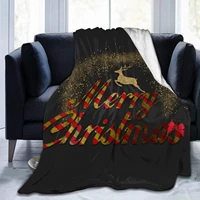 christmas ultra soft micro fleece blanket couch for adults or kids