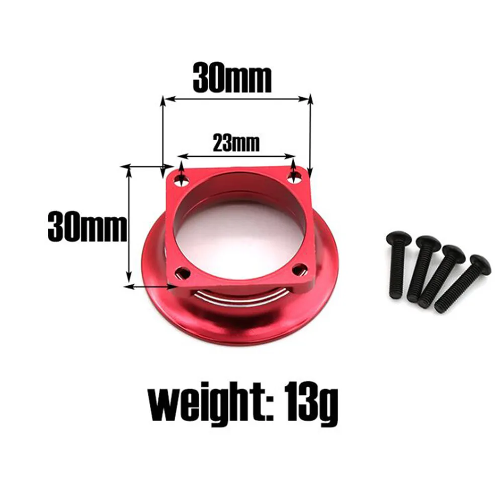 

Drift Model Car Racing Car ESC Motor Metal Fan Cover Air Inlet for RC Car 30 x 30MM Metal Fan Cover