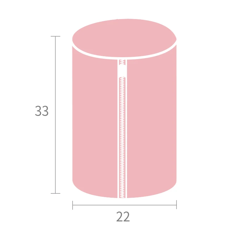 BAD130004Pink C Розовый сетка, фильтр грубой очистки, нижнее белье, стирка сумка Размер 5 авто-замок застежка-молния деликатной стирки Сумка дома Necessarie нижнее белье бюстгальтер обуви мешок для стирки - Цвет: BAD130004Pink C