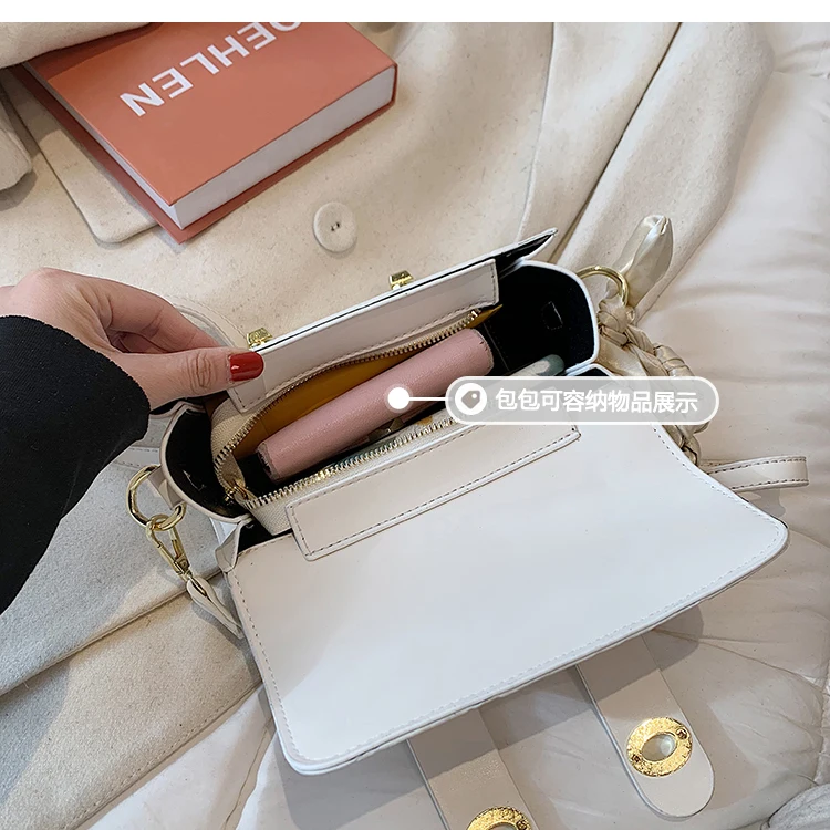 

Original Brand Popular Handbags 2021 New Fashion All-match Messenger Bag Western Style Handbag Hot-selling Square Bag
