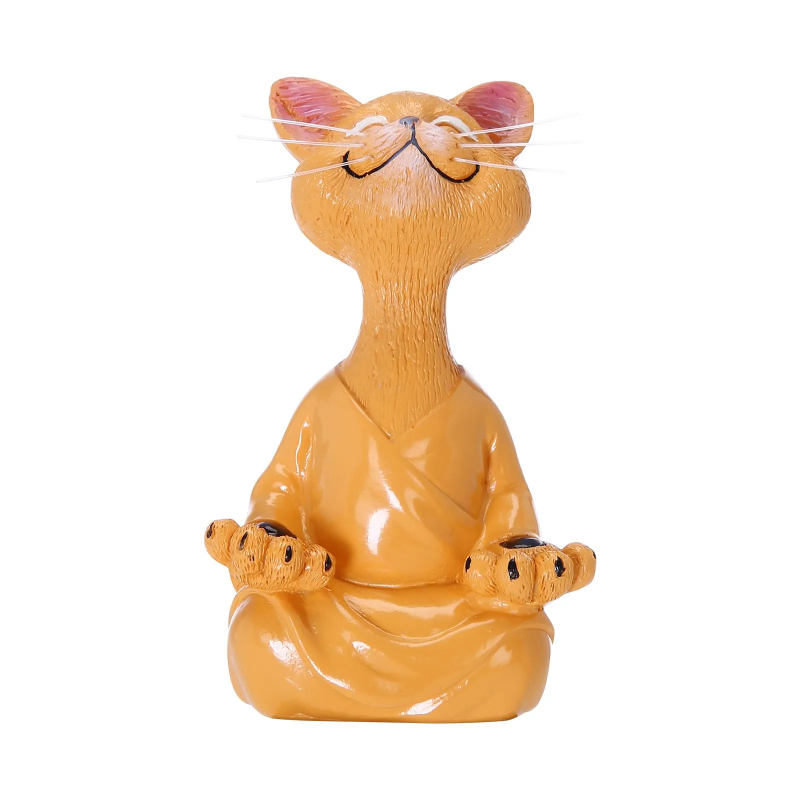 Художественные скульптуры садовые статуи домашний декор черная статуэтка Будды