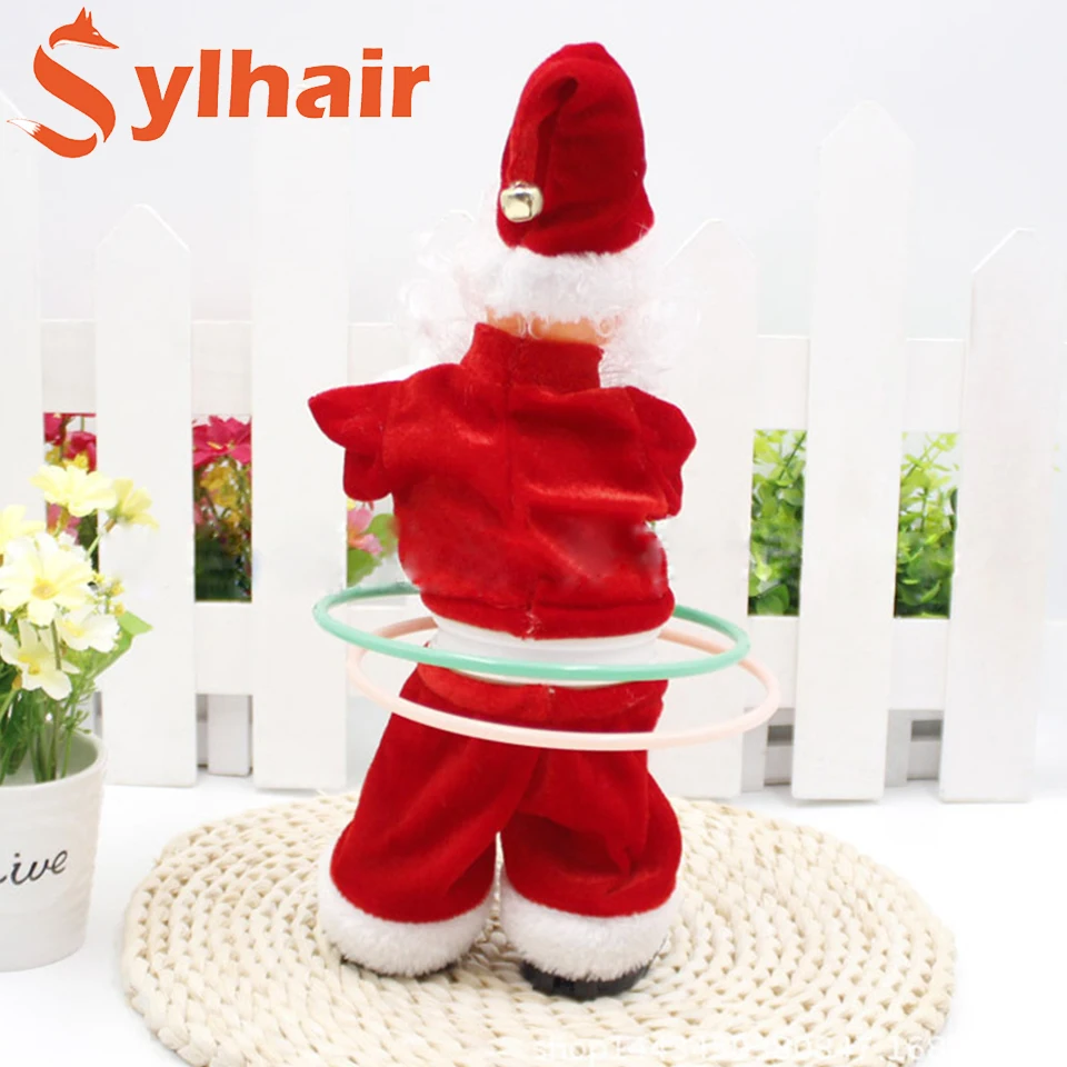 Новинка 2022 необычный танцующий Санта-Клаус Seelaugh с электрическим вращением