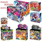 360 шт. французских, испанских, английских карт с покемоном и мечом, щит в боевом стиле, новая печать (36 мешков), детский подарок, карта покемона