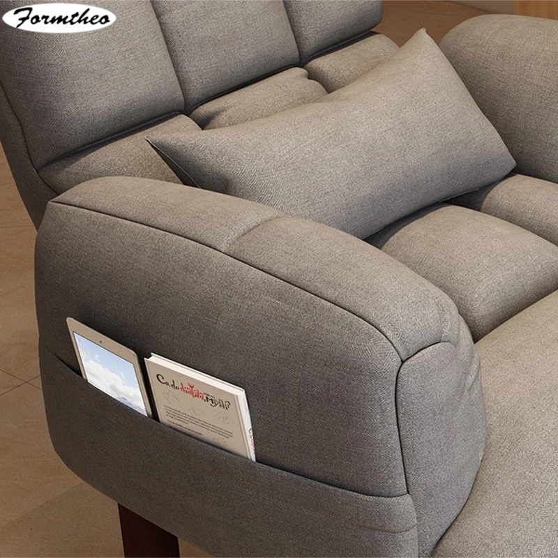 FORMTHEO японский Гостиная мебель для отдыха Reclinable ленивый диван кресло с деревянная ножка|Шезлонг| |