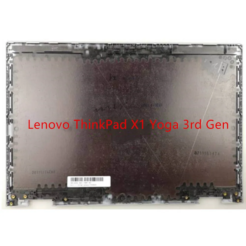Precio Nuevo/Orig ThinkPad X1 Yoga 3rd Gen 460.0CX0B.0001 Cubierta Plateada LCD Para Cubierta Trasera De La Cubierta 2018