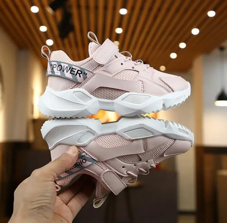 Кроссовки детские кожаные дышащие для бега спортивная обувь начинающих ходить