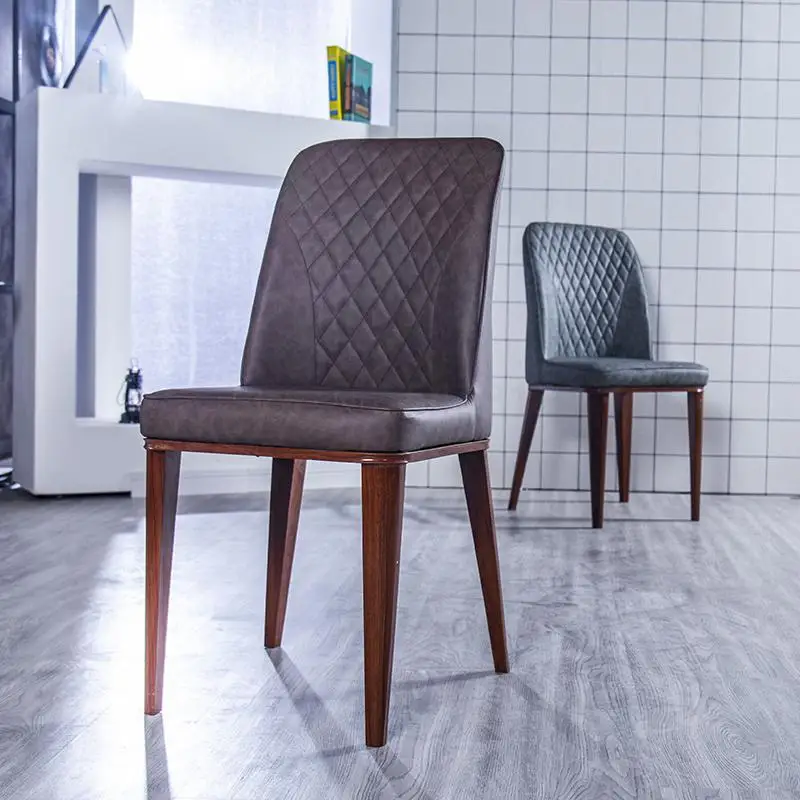 Деревянный стул на спинку кресла простой светильник роскошный сетчатый красный