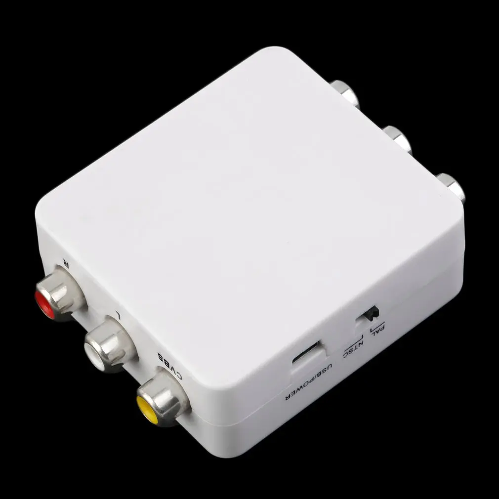 TV Video System Converter PAL NTSC SECAM To Switcher Adapter Male-Female Unshielded Application IN Multimedia |