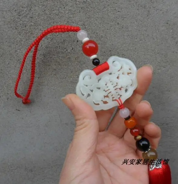 Китайский узел древний ветер нефритовый автомобиль Висячие китайские