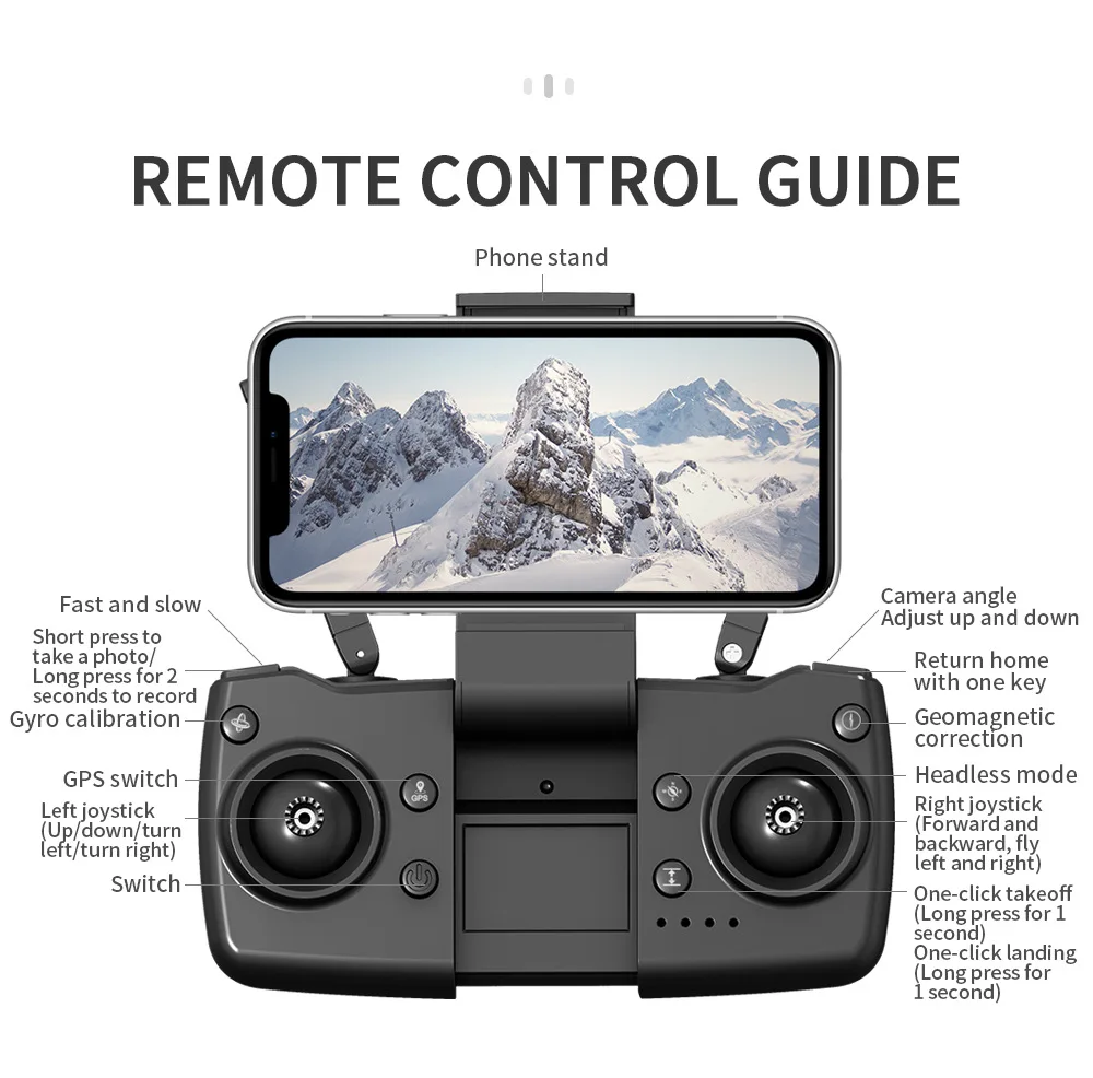 

L106 Pro2 Folding 5G Brushless Ultra Variable Flight 4K Two-Axis Eis Anti-Shake Cloud Platform Gps Four-Axis Aircraft