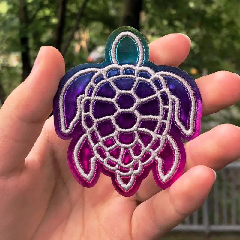 Нашивки с ананасами вышитые нашивки для одежды Симпатичные блестками в виде