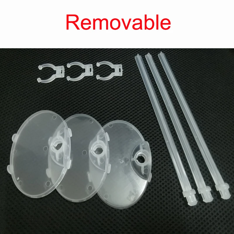 15 шт. прозрачные подставки для кукол 1/6 30 см