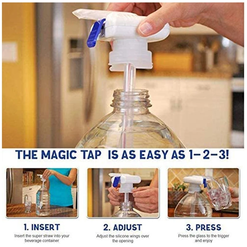 

2PC Faucet Automatic Beverage Dispenser, Used for Beverage Anti-Overflow, Used for Party Wedding Decoration Outdoor Home