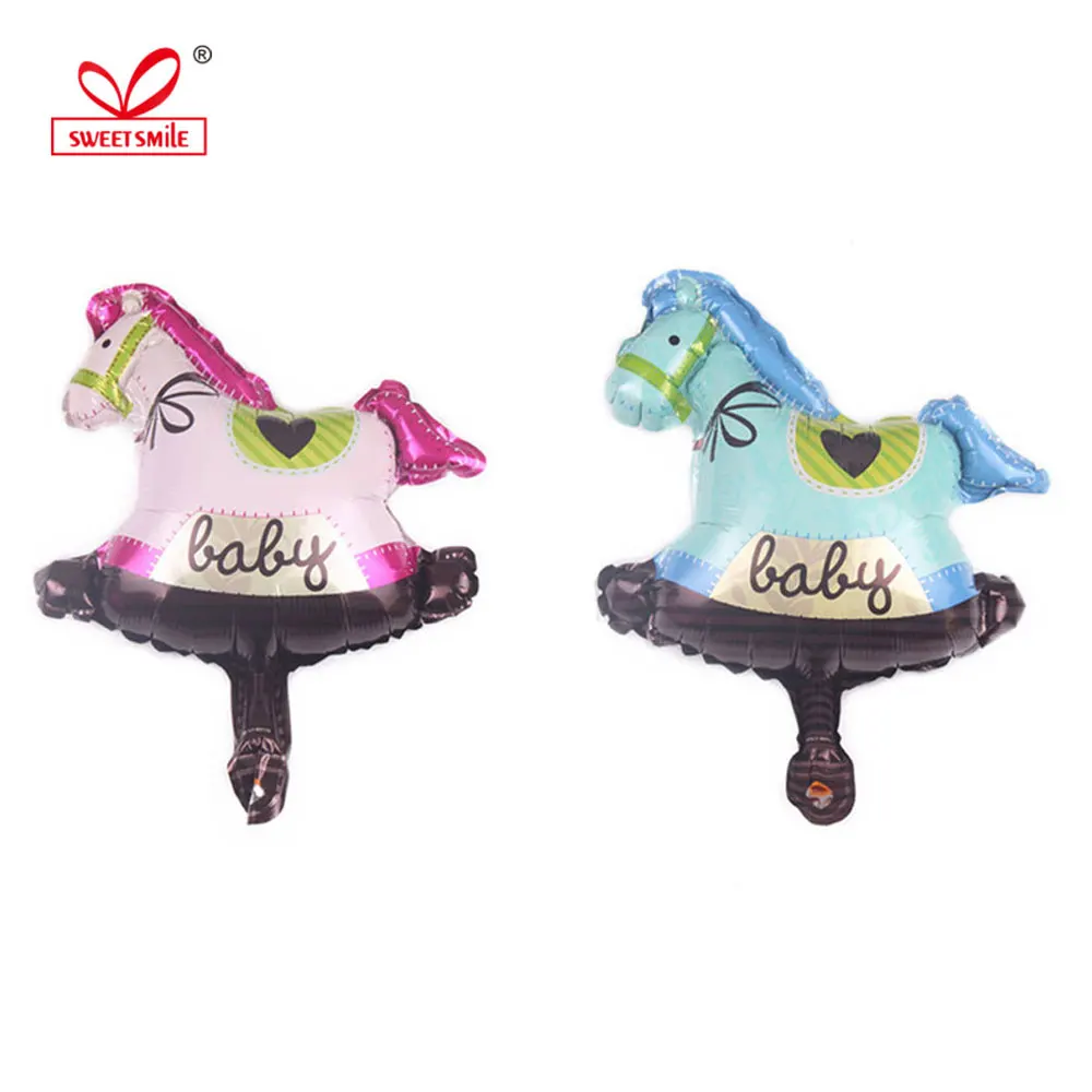 Воздушные шары из фольги в виде деревянной лошади 16 дюймов|Воздушные и