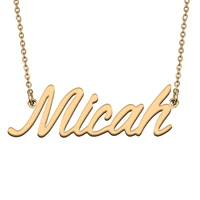 micah custom name necklace customized pendant choker personalized jewelry gift for women girls friend christmas present