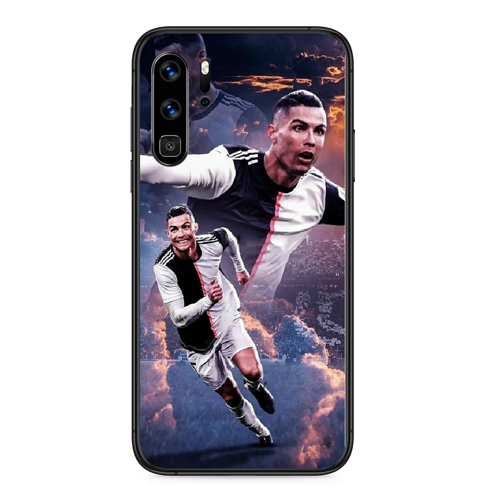 

Cristiano Ronaldo CR7 Soccer Phone case For Huawei P Mate Smart 10 20 30 40 Lite Z 2019 Pro black hoesjes silicone Etui tpu