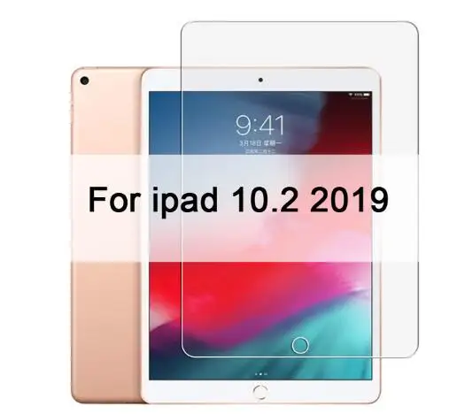Мультяшный детский силиконовый чехол для IPad 7-го поколения для IPad 10,2, мягкая задняя крышка для нового IPad 10,2, чехол для планшета+ ручка - Цвет: Tempered Glass